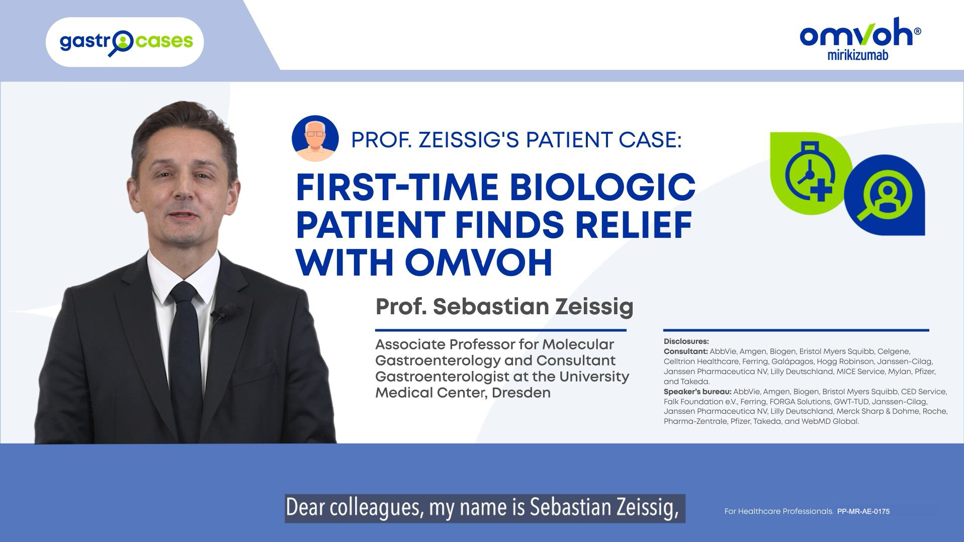 Bio-naïve Ulcerative Colitis patient treated with Omvoh